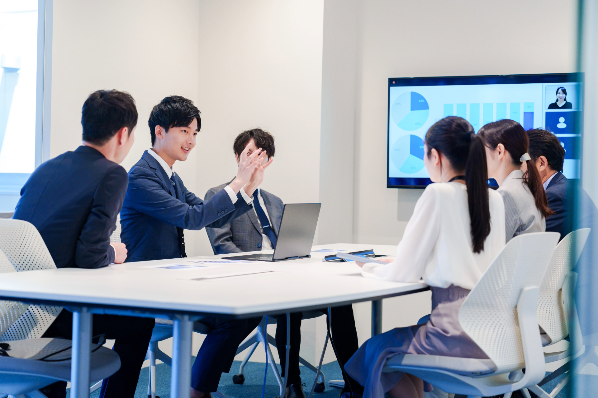 プロジェクト統制の様子
